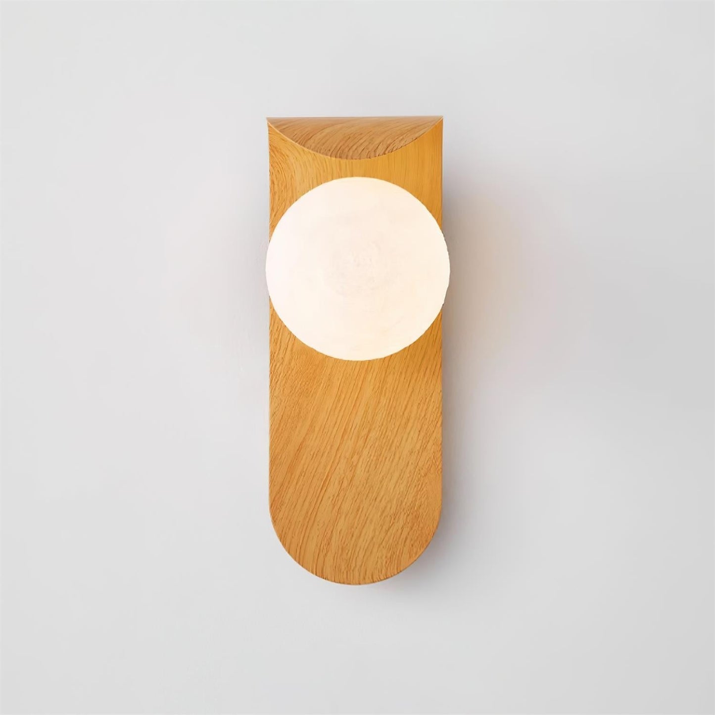 Exuro Wandlamp Binnen in Houtkleur / Notenhoutkleur
