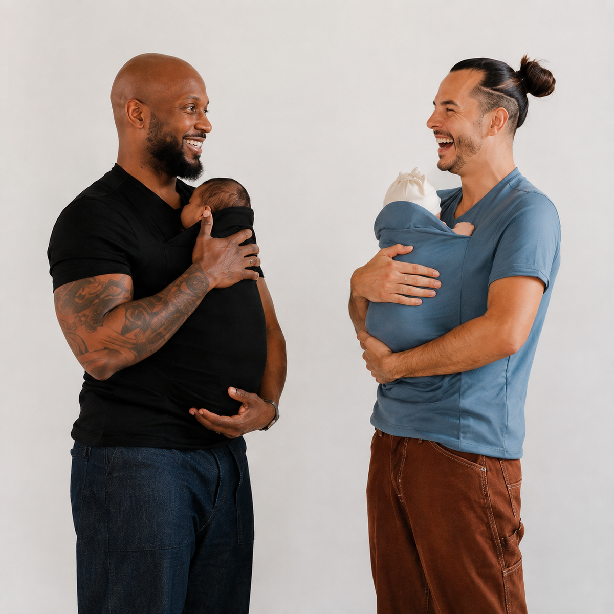 CarryMe Draag T-shirt voor Baby – Comfortabel T-shirt met Borstvoedingsfunctie