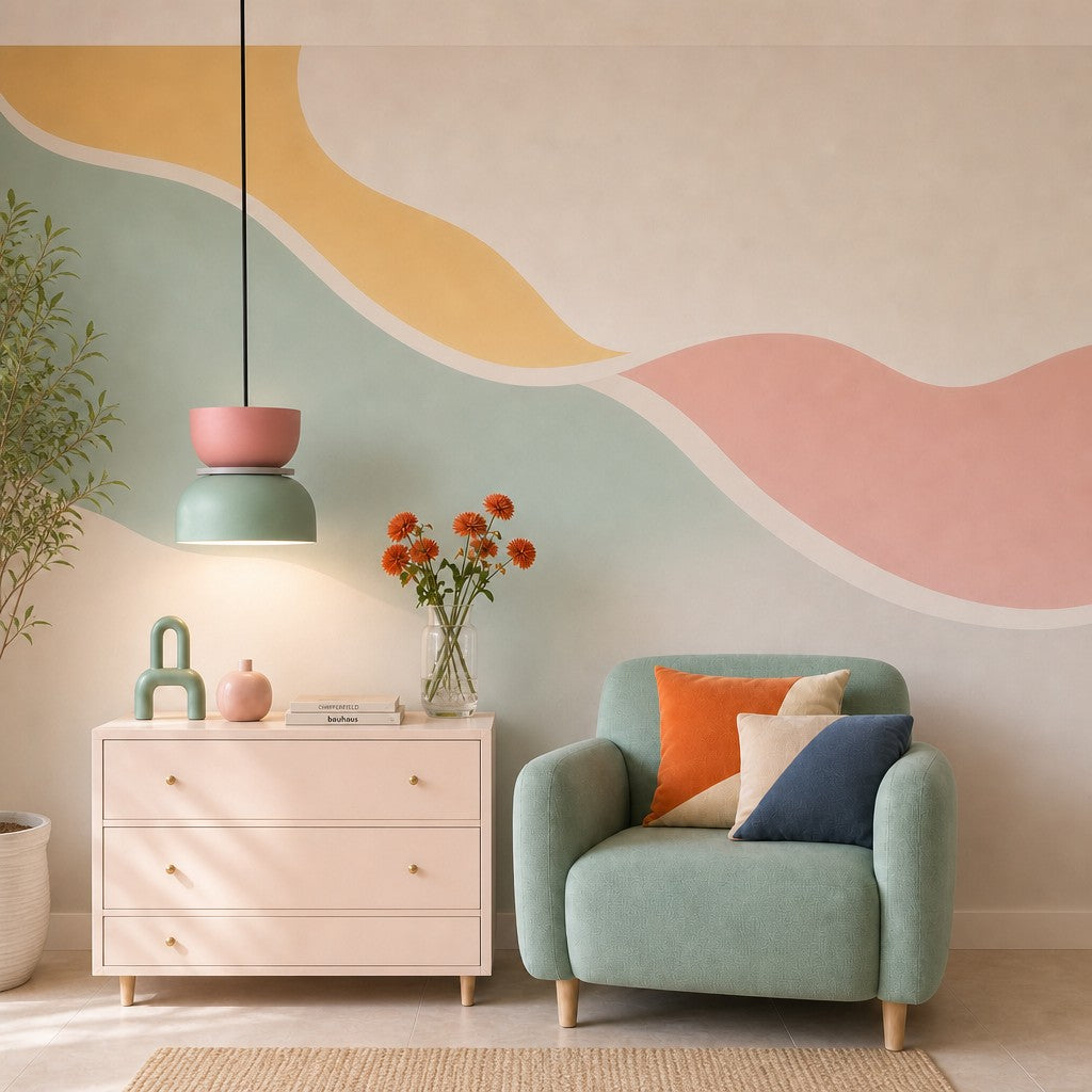 Lucie Kleurblok Scandinavische Hanglamp