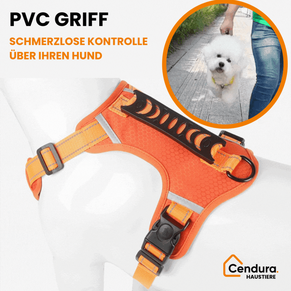 Hondentuig | Veiligheidstuig voor honden | Reflecterend tuig | HappyHund