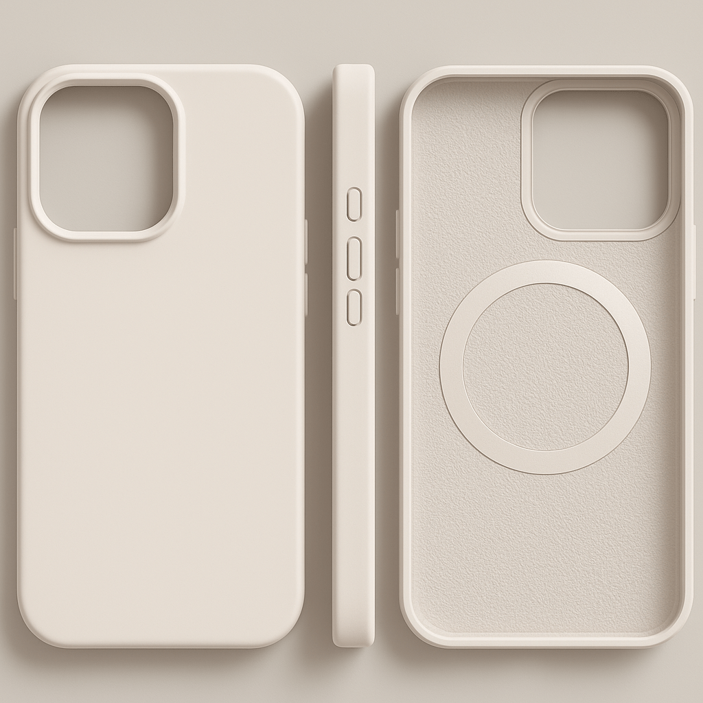 MAGNESOFT LUXE – Magnetische Siliconen hoes met Soft-Touch oppervlak voor iPhone