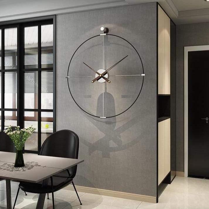 ChronoSphere | Grote Wandklok voor een Elegante Interieurdesign