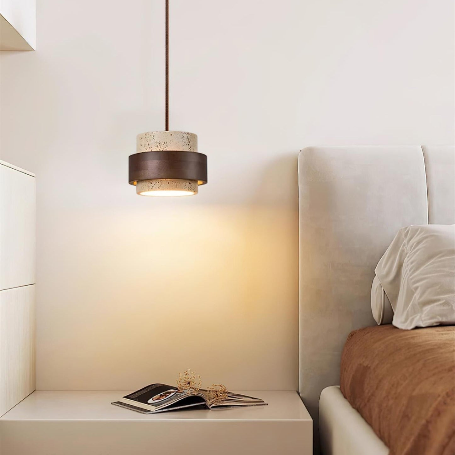 Perra Hanglamp van Travertin
