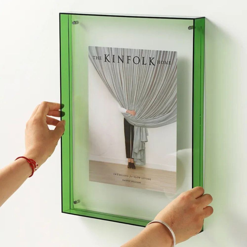 Transparante Acryl Zwevende Fotolijst