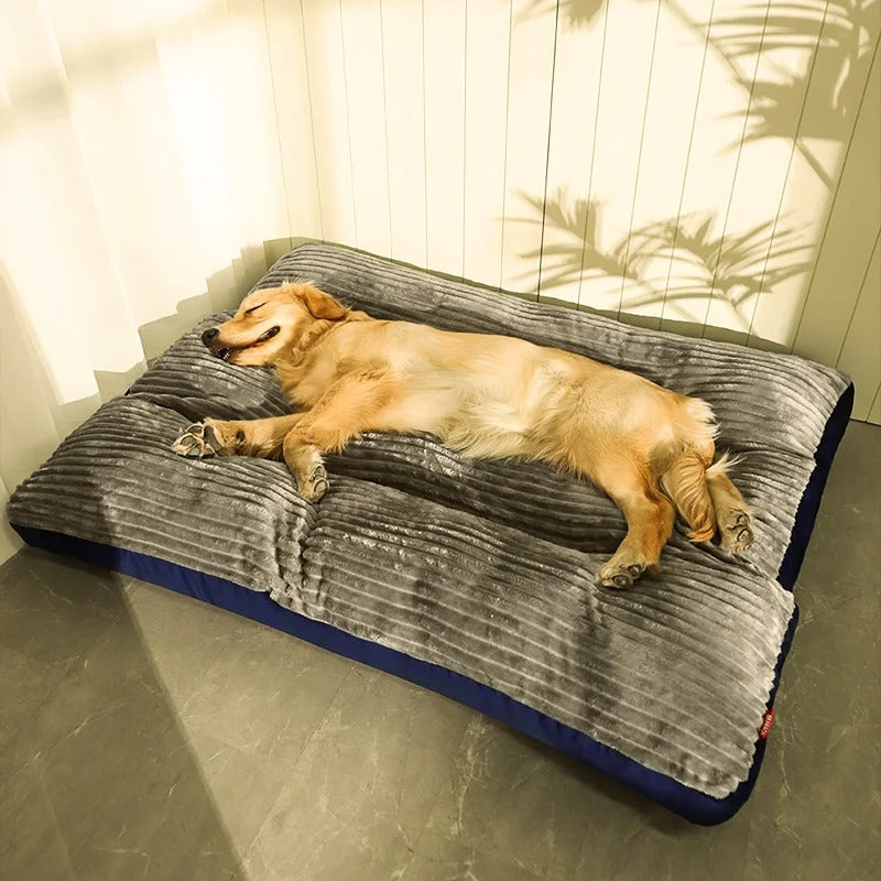 Orthopedisch Hondenbed Comfortabel | Bed met Ondersteunend Kussen voor Grote Honden met Antislip Basis