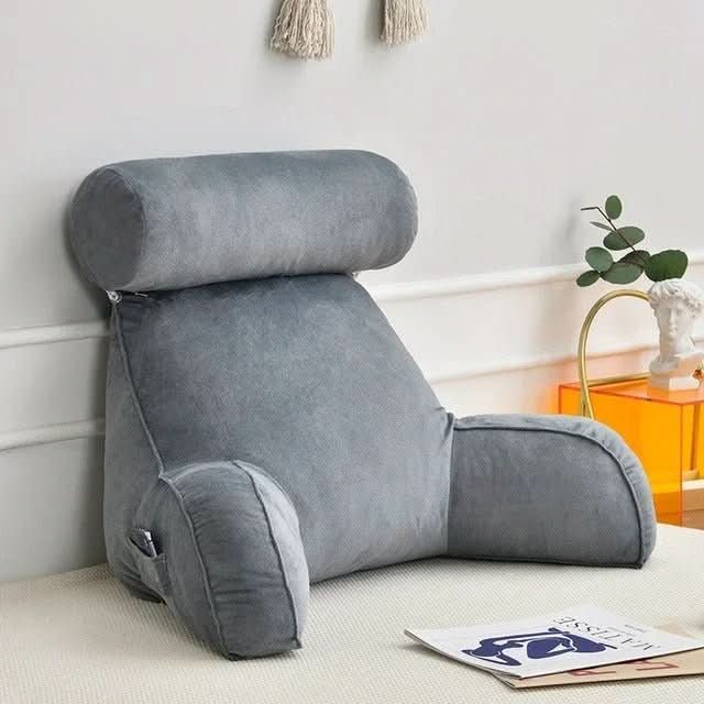 BequemRücken – Ergonomische rugsteun met hoofdsteun en armleuningen