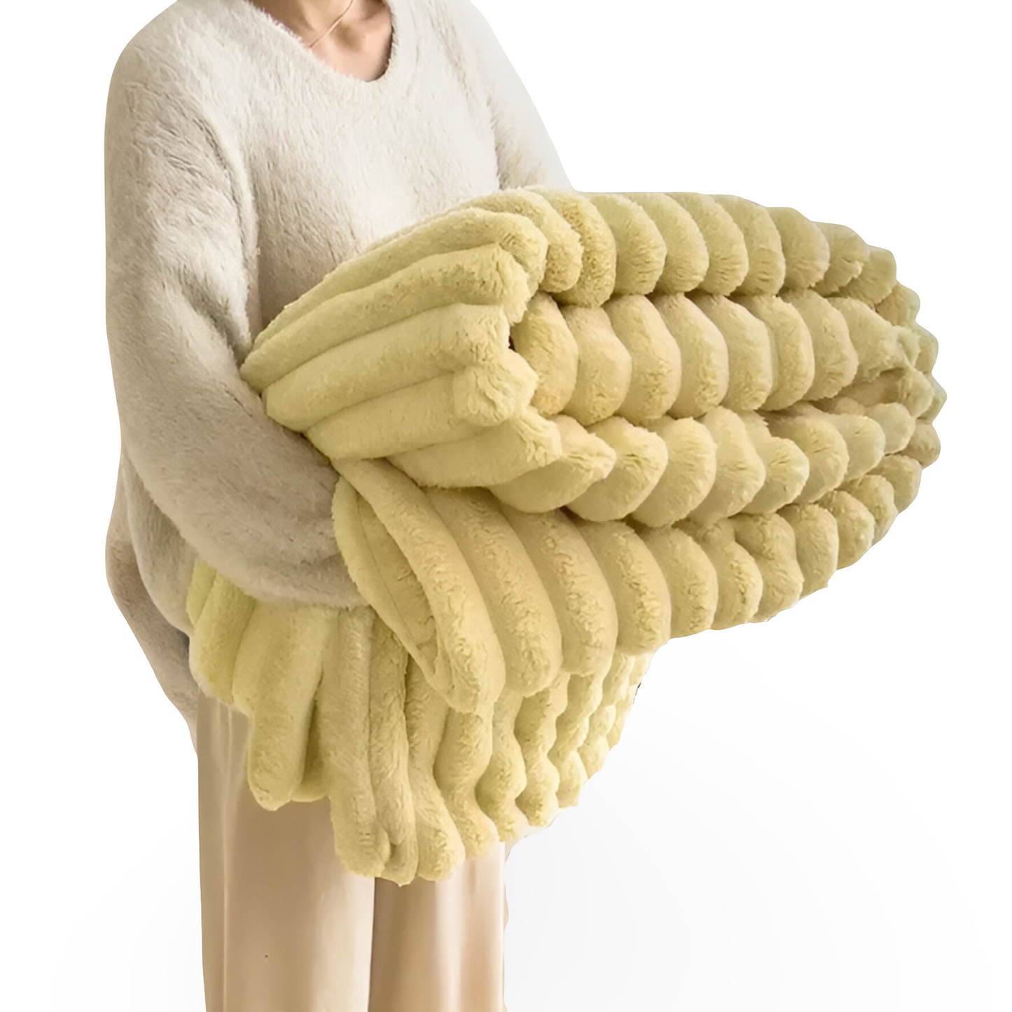 CozyBlanket - Luxe Pluche Fleece Deken voor de Bank - zachte, warme en knusse deken voor bank en woonkamer