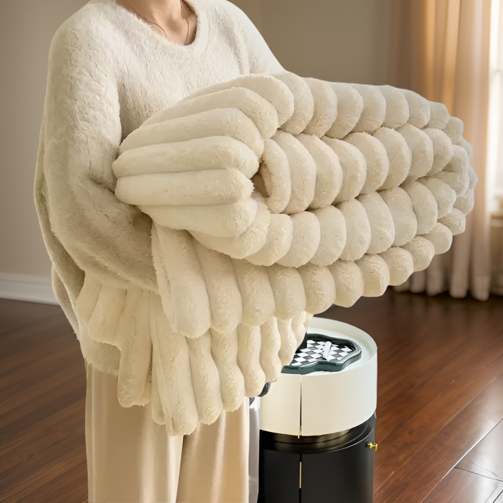 CozyBlanket - Luxe Pluche Fleece Deken voor de Bank - zachte, warme en knusse deken voor bank en woonkamer