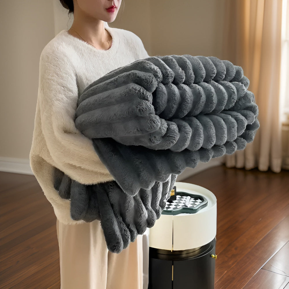 CozyBlanket - Luxe Pluche Fleece Deken voor de Bank - zachte, warme en knusse deken voor bank en woonkamer