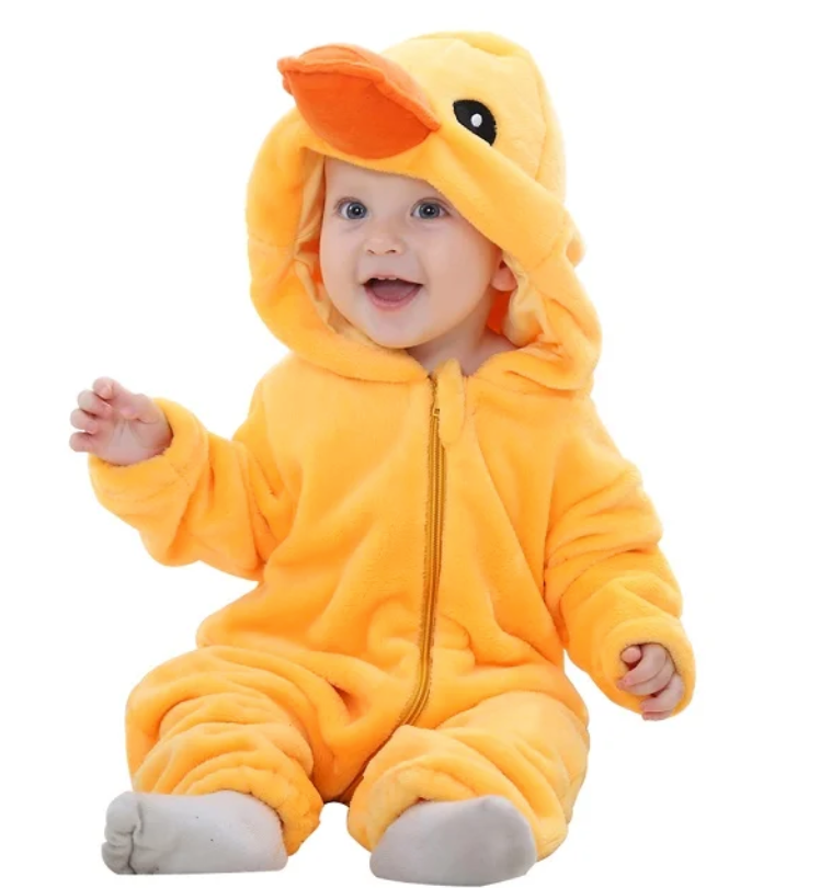 CozyCubs | Flanellen Romper voor Kinderen β Schattige Speeloutfit
