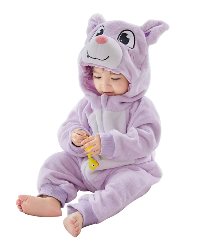 CozyCubs | Flanellen Romper voor Kinderen β Schattige Speeloutfit