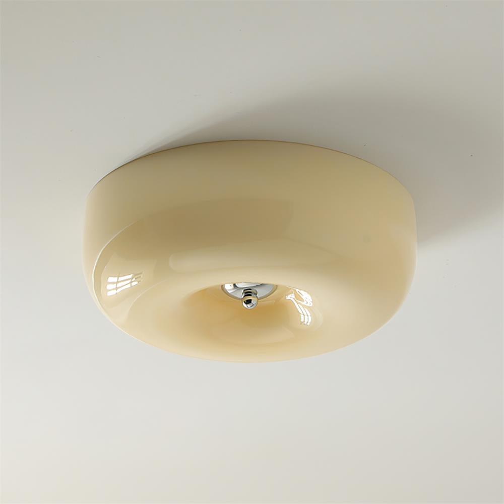 Afralia Moderne Plafondlamp van Draaiglas