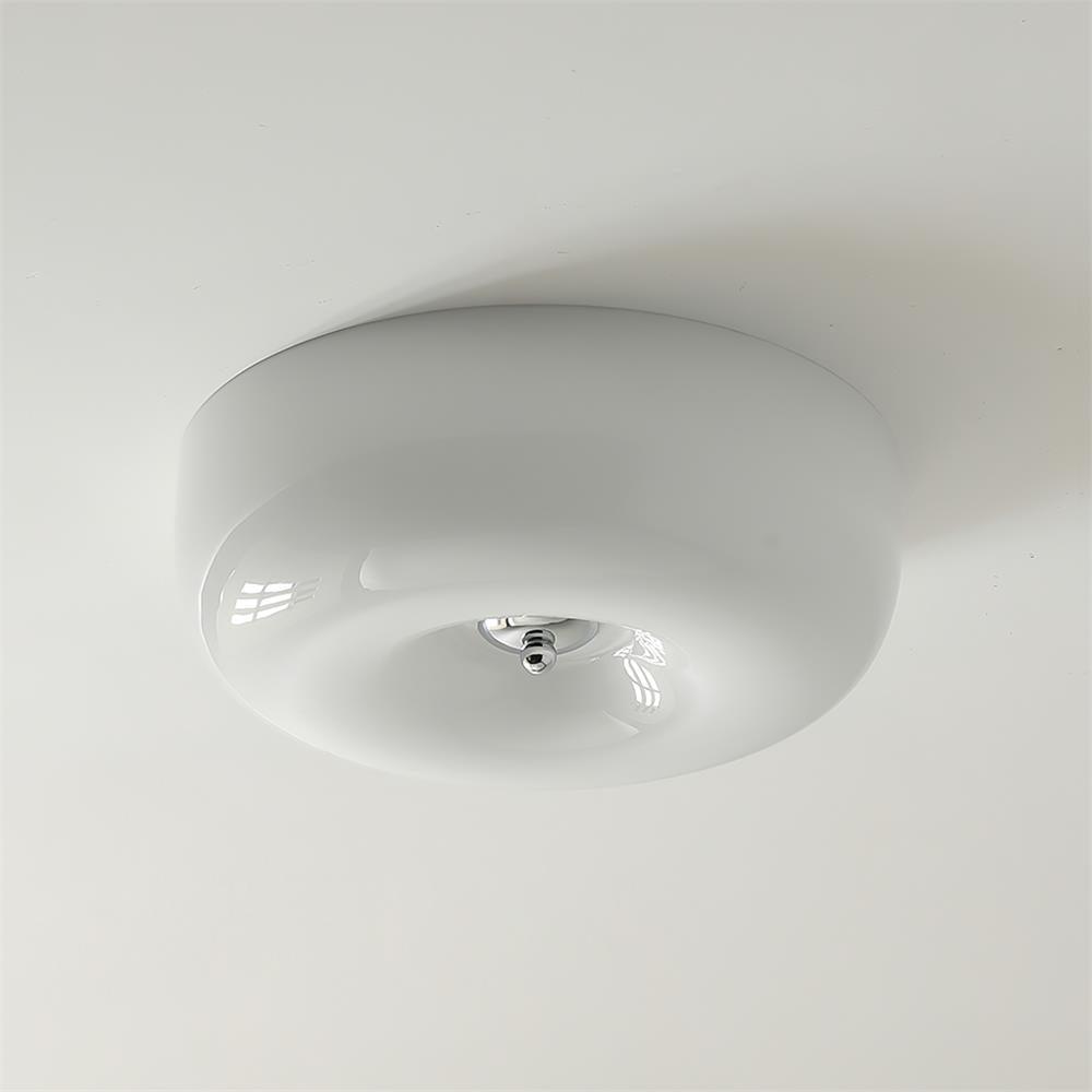 Afralia Moderne Plafondlamp van Draaiglas