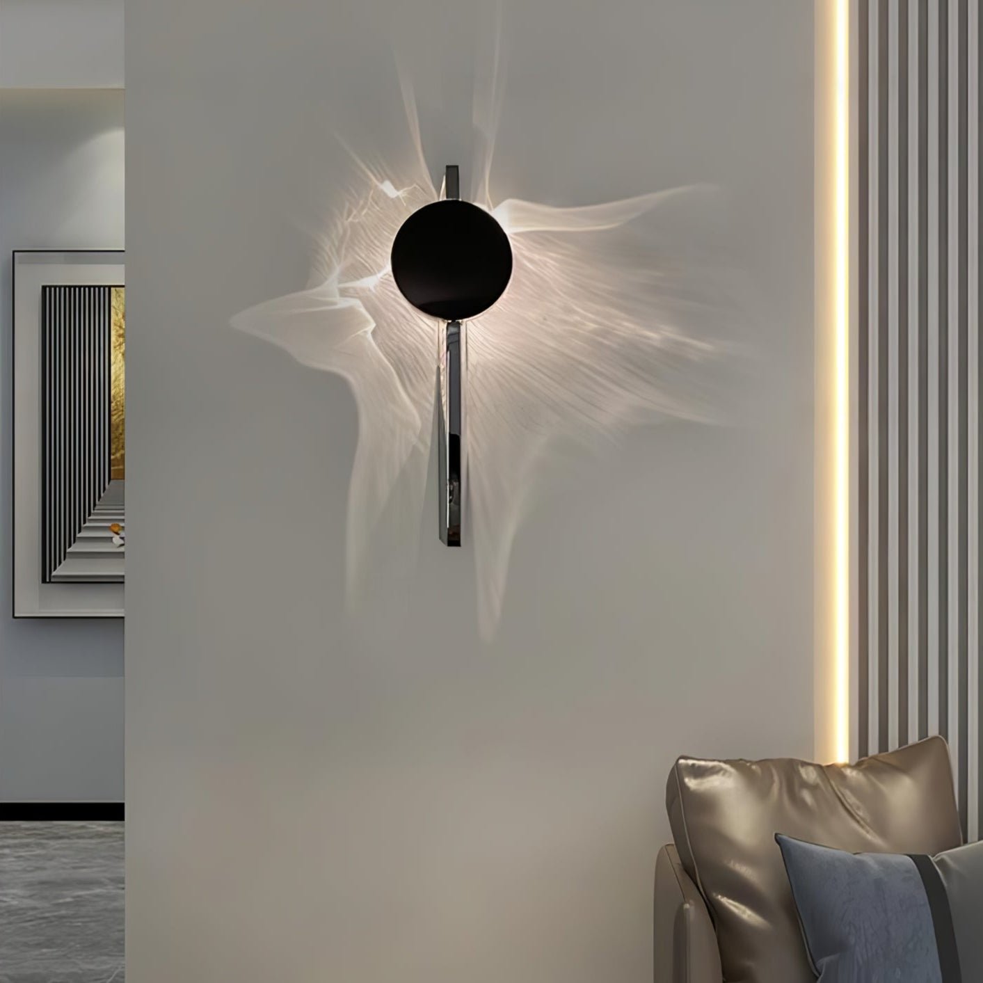 Gardner Wandlamp Creatief Licht en Schaduw