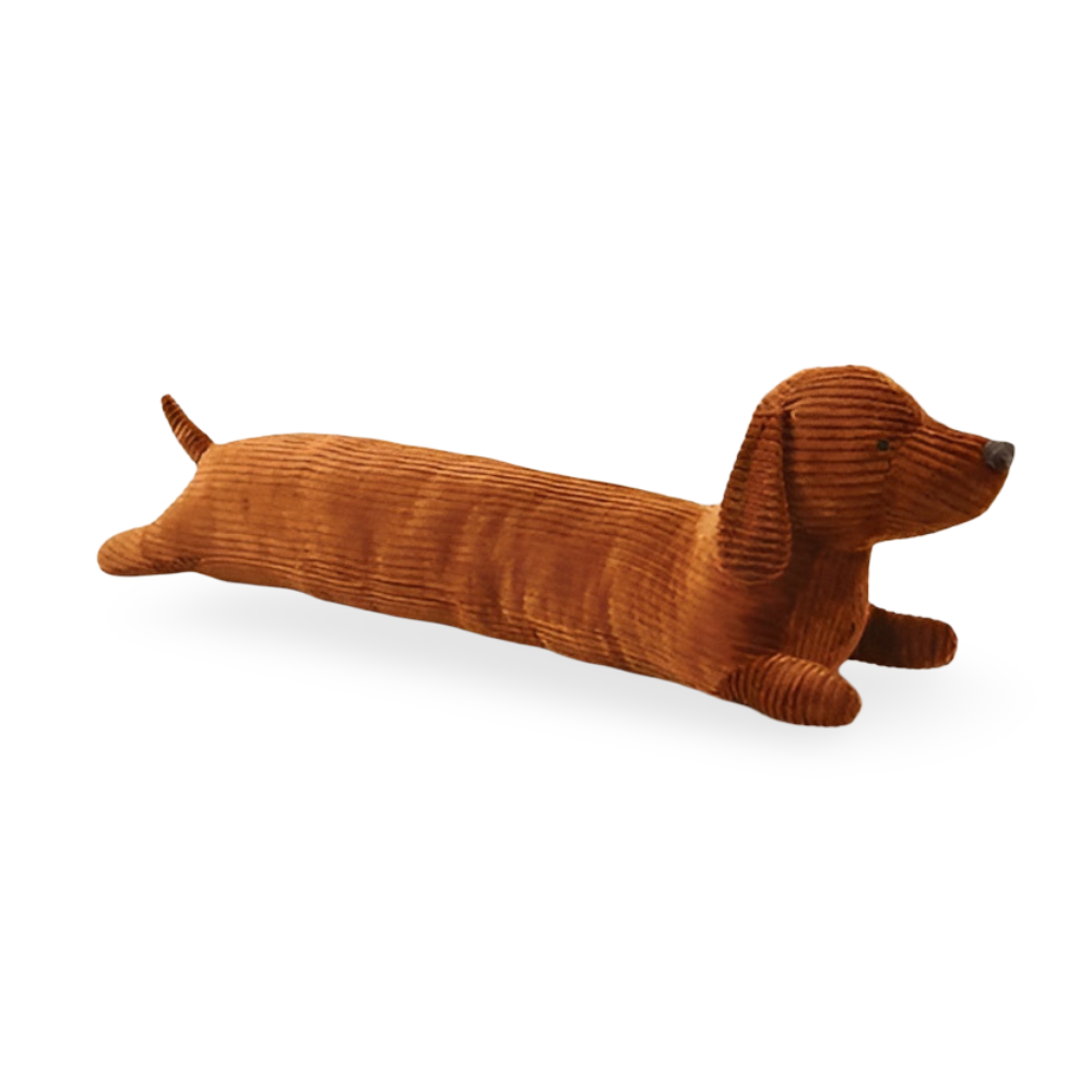 CuddlyPlush - Schattige Kordel Teckel Pluche Kussen