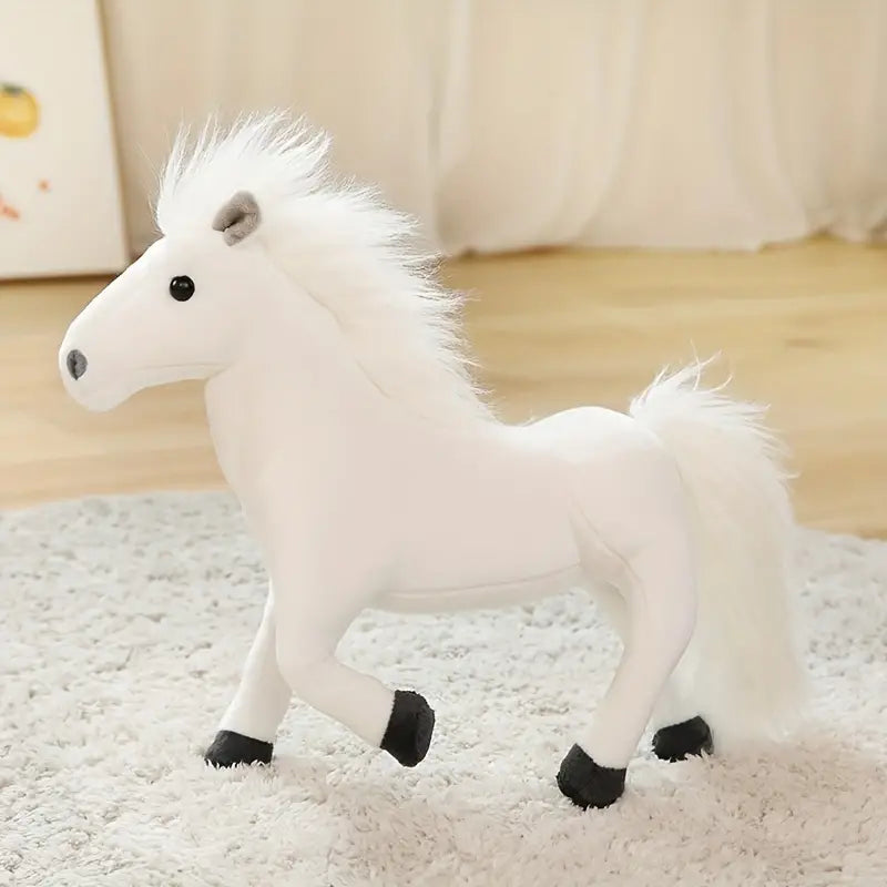 StableBuddy | Zachte Pluche Paard Speelgoed voor Kinderen