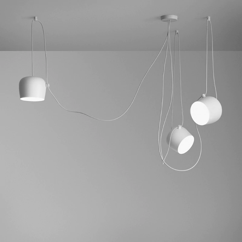 LumaDrum Hanglamp Met Kabel-Aangedreven Lamp Fixture
