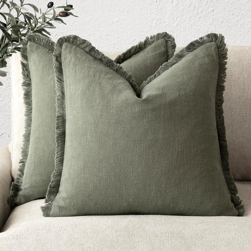 Skanto | Elegante kussenhoezen gemaakt van katoen-linnen voor stijlvolle decoratie