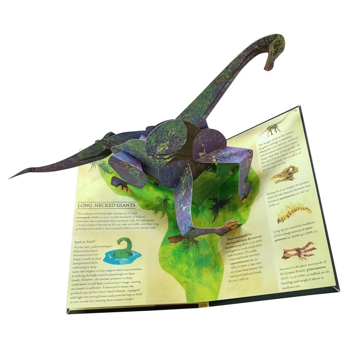 DINOCRAFT – 3D-Dinosaurussen Pop-Up Boek met Nauwkeurige Wetenschappelijke Inzichten