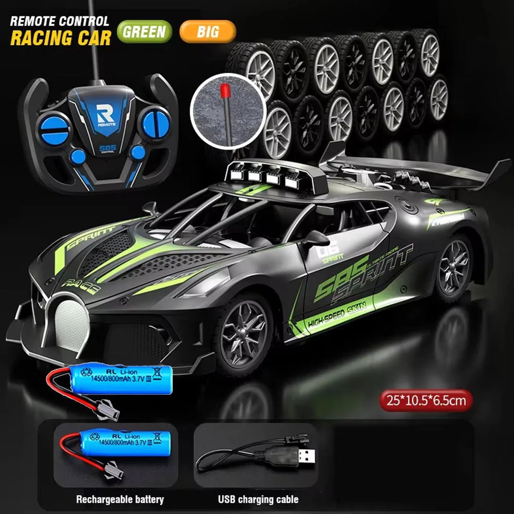 SPEEDCUB – Kindvriendelijke 1:18 RC-driftauto met robuust ontwerp