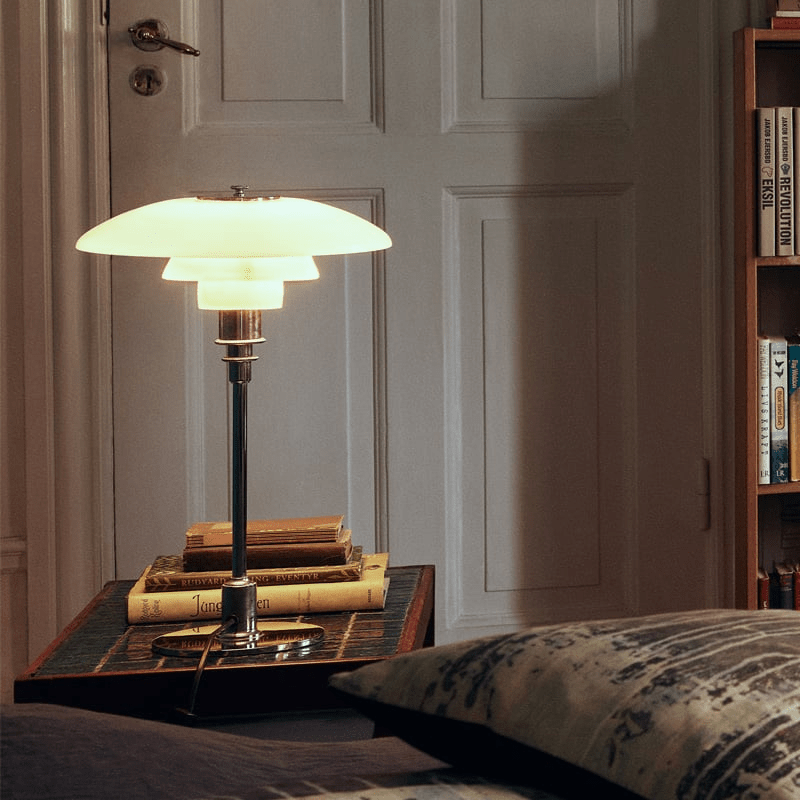 NORDILUX – Minimalistische dimbare tafel lamp met warm LED-licht