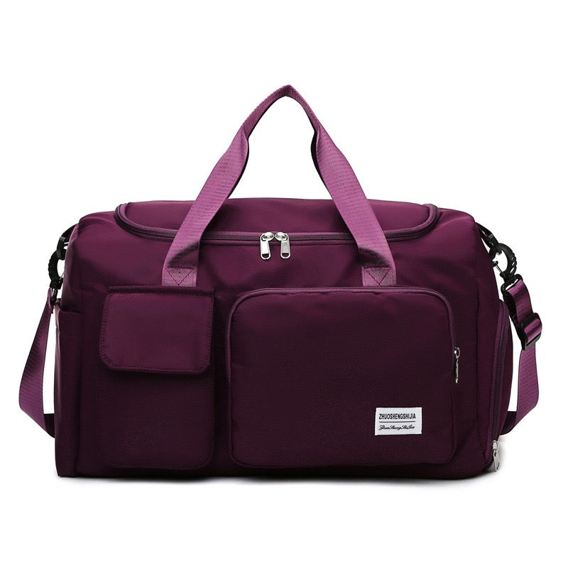Multi-Tassen Reisetasche, Sport- en Gymnastiek-Duffle met aparte schoenenvak