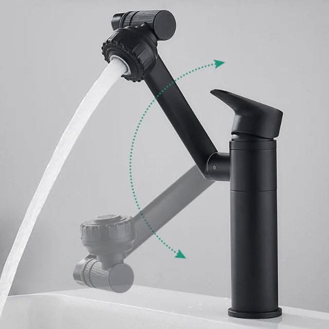 FLEXISPOUT – Flexibele 360° Kraan met Sprayfunctie voor de Wastafel