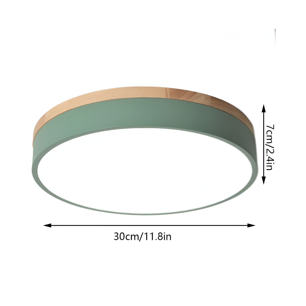Nordic LED Ronde Plafondlamp van Acryl Minimalistisch