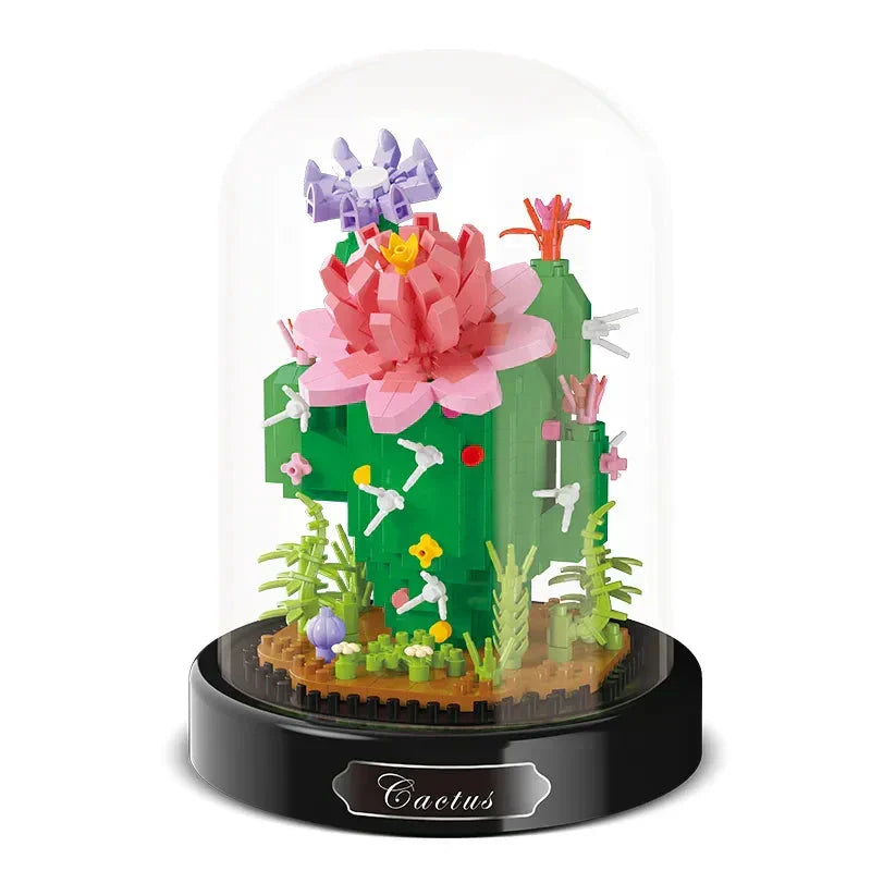 BloomBrick DIY Micro Bloemen Bouwstenen | Mini Baksteen Puzzel | Huisdecoratie & Cadeau-idee voor Kinderen