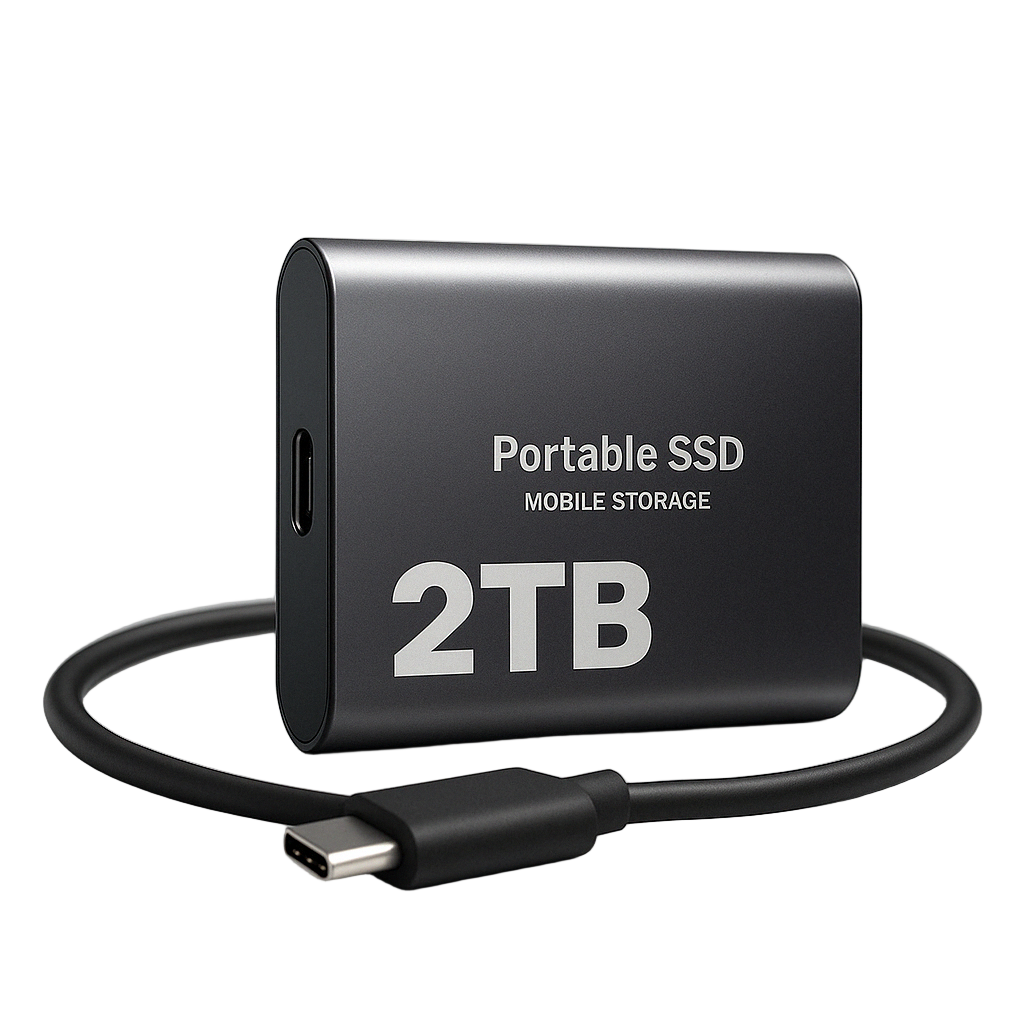 Draagbare SSD Schijf Hoge Snelheid Compact Ontwerp