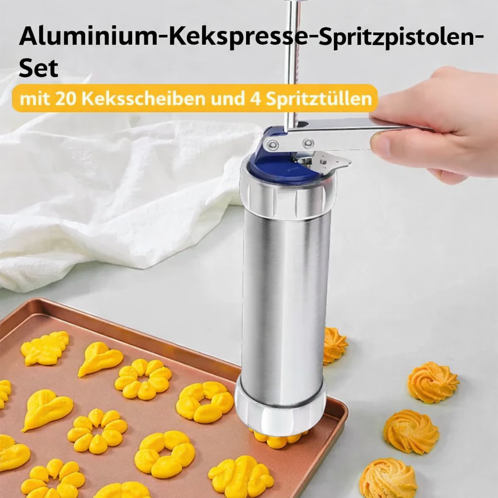 RVS Koekjespers | Perfect voor gelijkmatige koekjes | BakePro