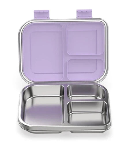 Brooddoos RVS met vakken – Bento Box 975 ml lekvrij