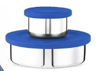 Brooddoos RVS met vakken – Bento Box 975 ml lekvrij