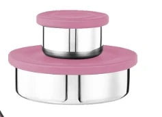 Brooddoos RVS met vakken – Bento Box 975 ml lekvrij