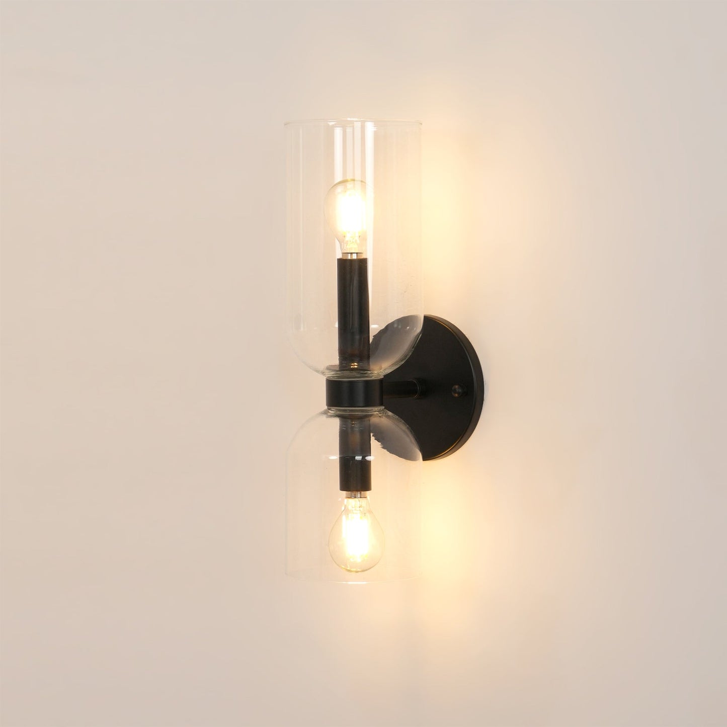 Edie Minimalistische Moderne Wandlamp van Glas