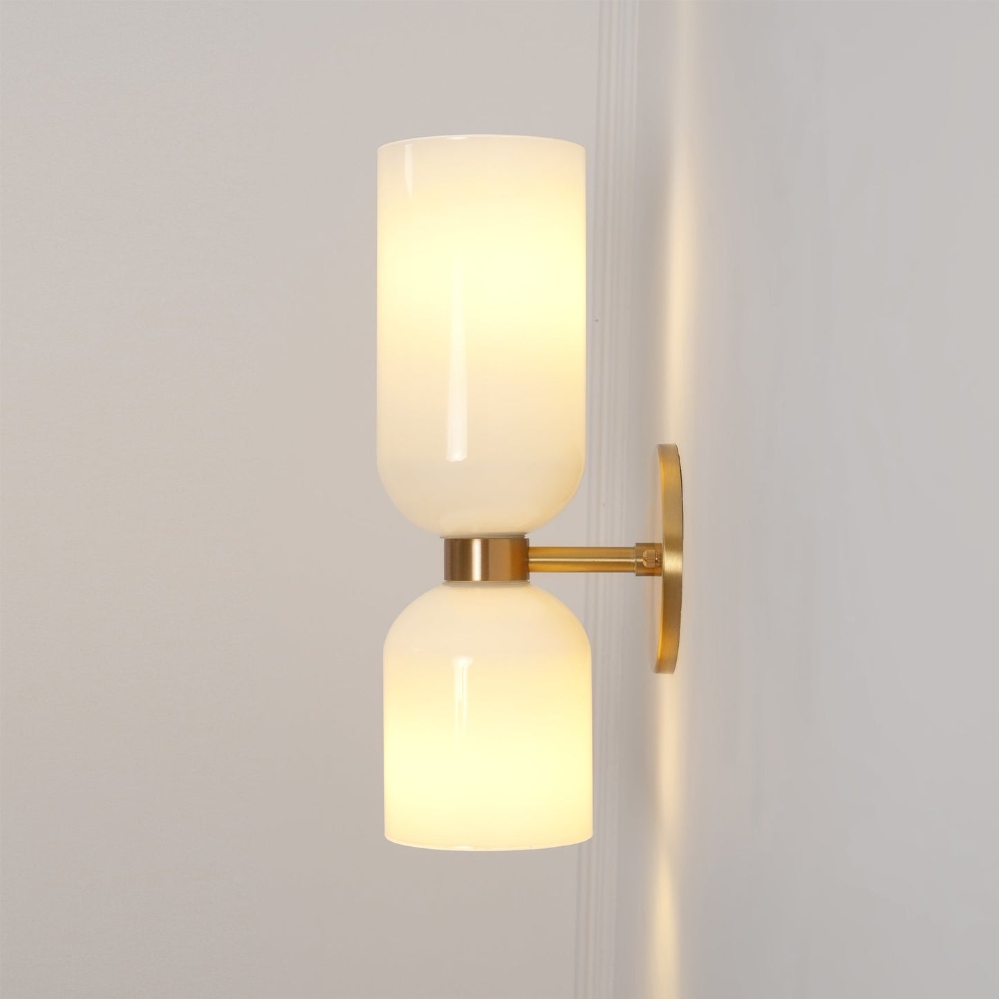 Edie Minimalistische Moderne Wandlamp van Glas