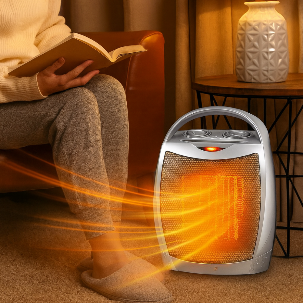 Brehn | Elektrische Ruimteverwarmer Draagbare Keramische Verwarmer Met Afstandsbediening
