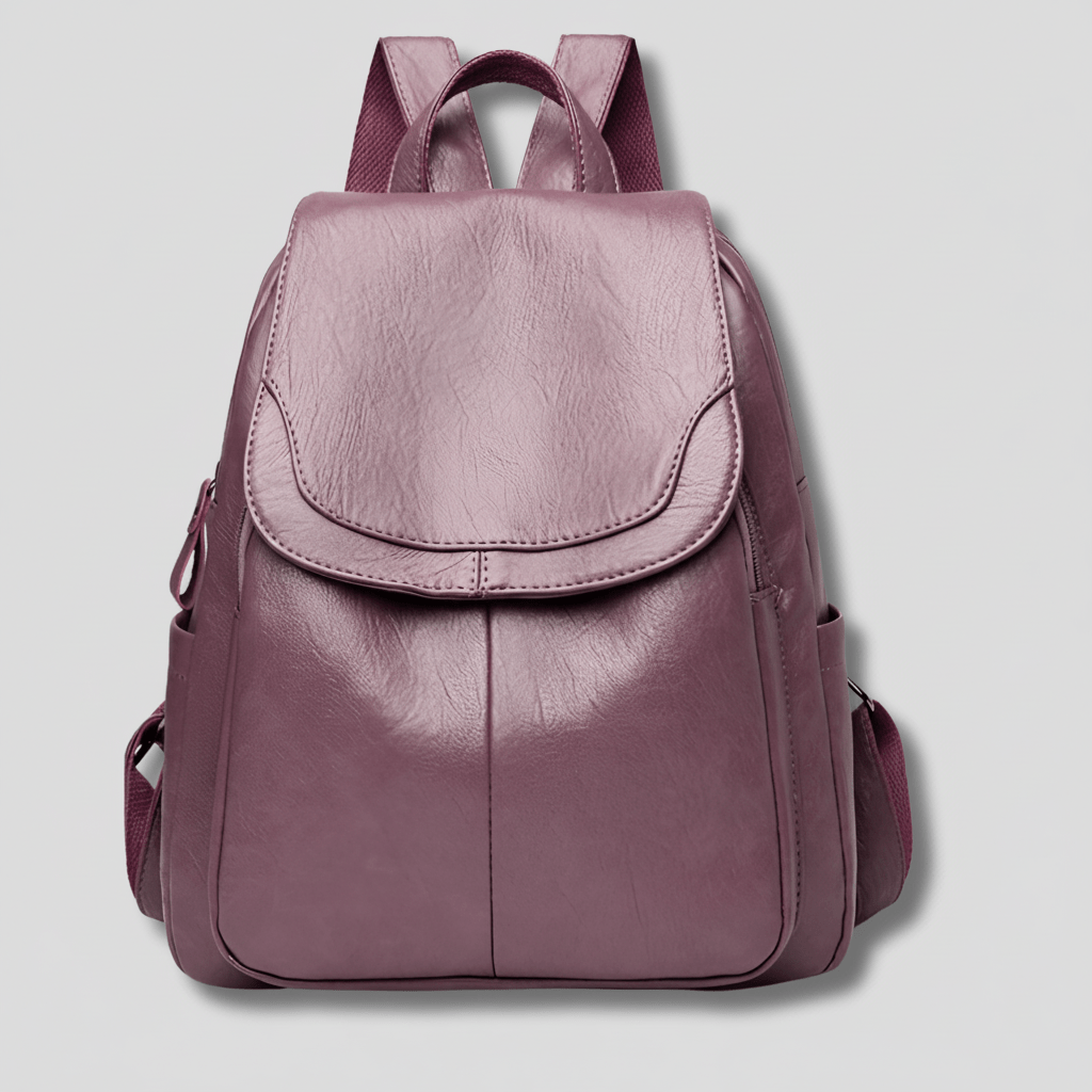 OPULENZA – Elegante Anti-Diefstal Leren Rugzak voor Dames