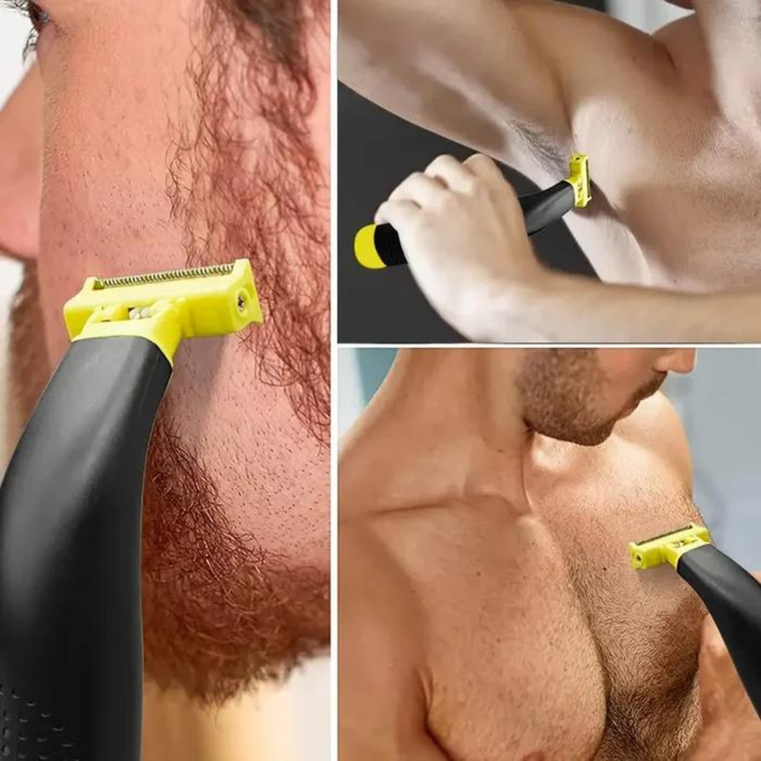 Elektrische scheerapparaat voor mannen | Waterdichte, via USB oplaadbare trimmer | TrimEdge
