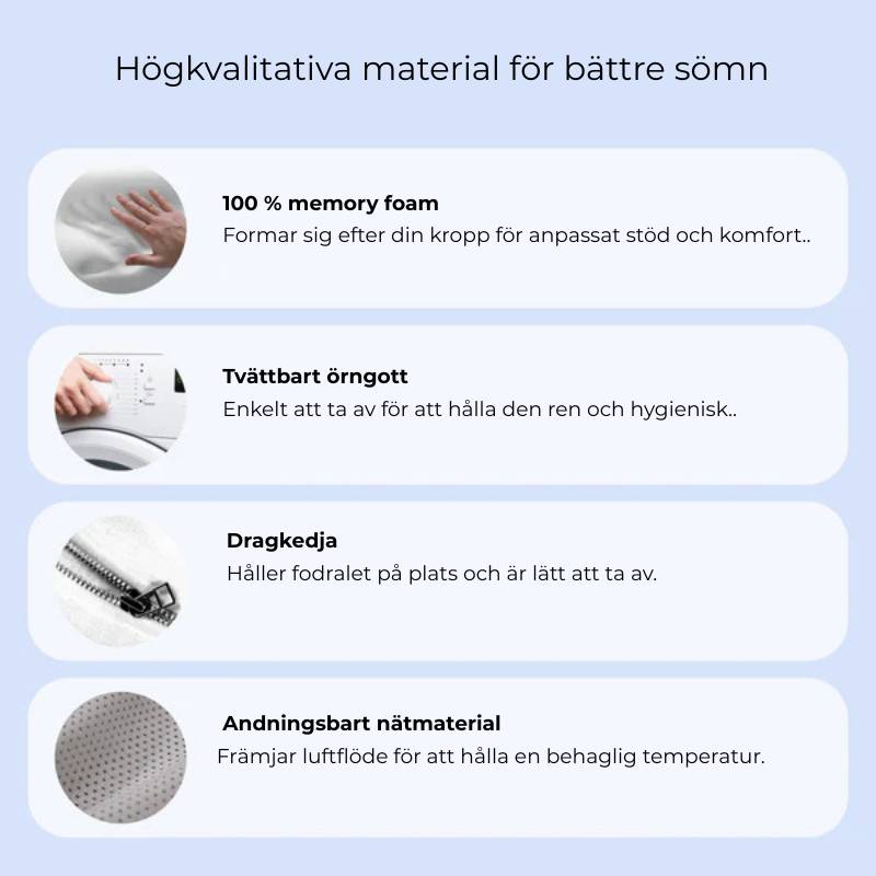 ErgoMemory slaapkussen