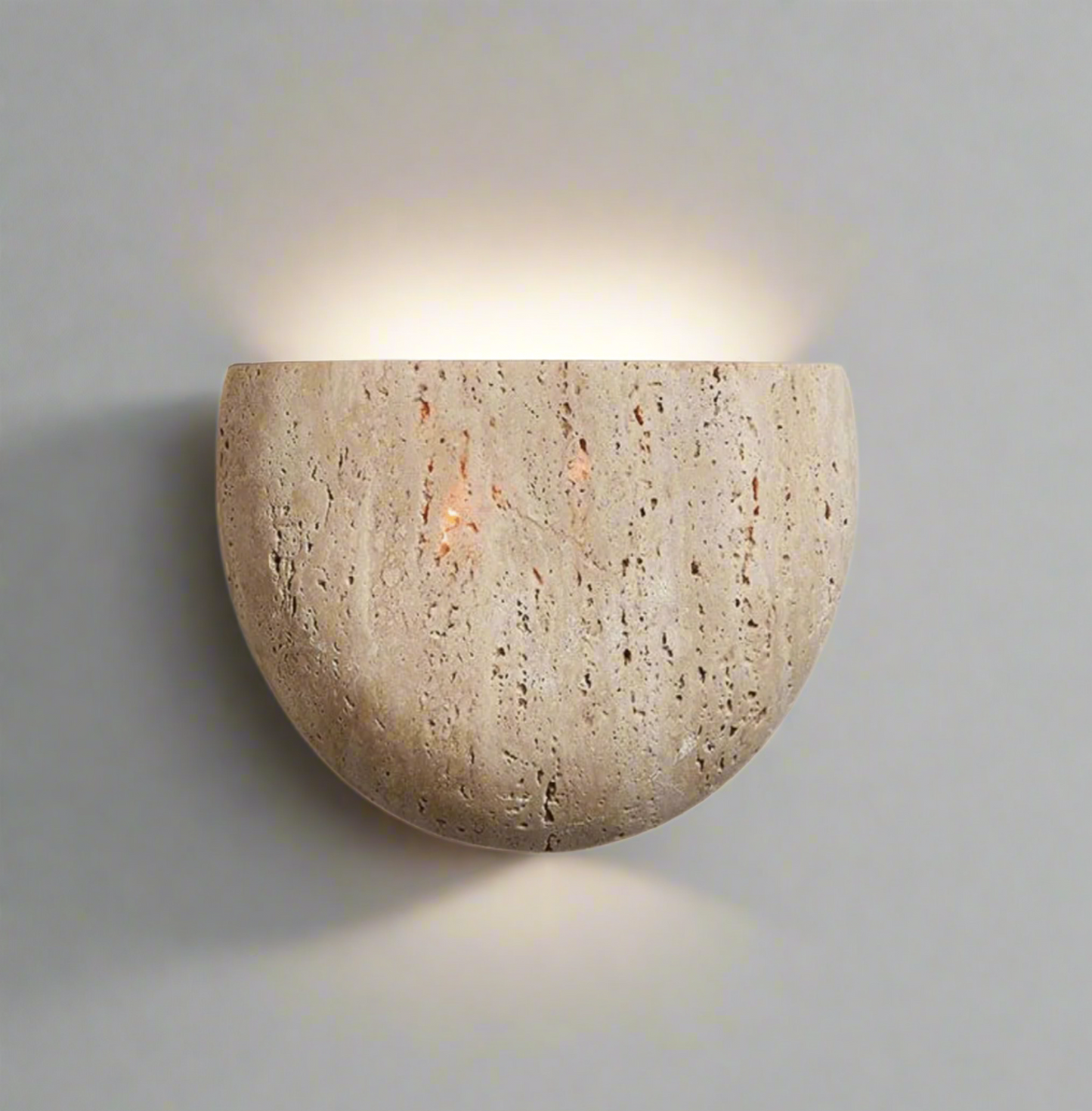 Wabi Sabi Steen Wandlamp Zachte Ambient Verlichting