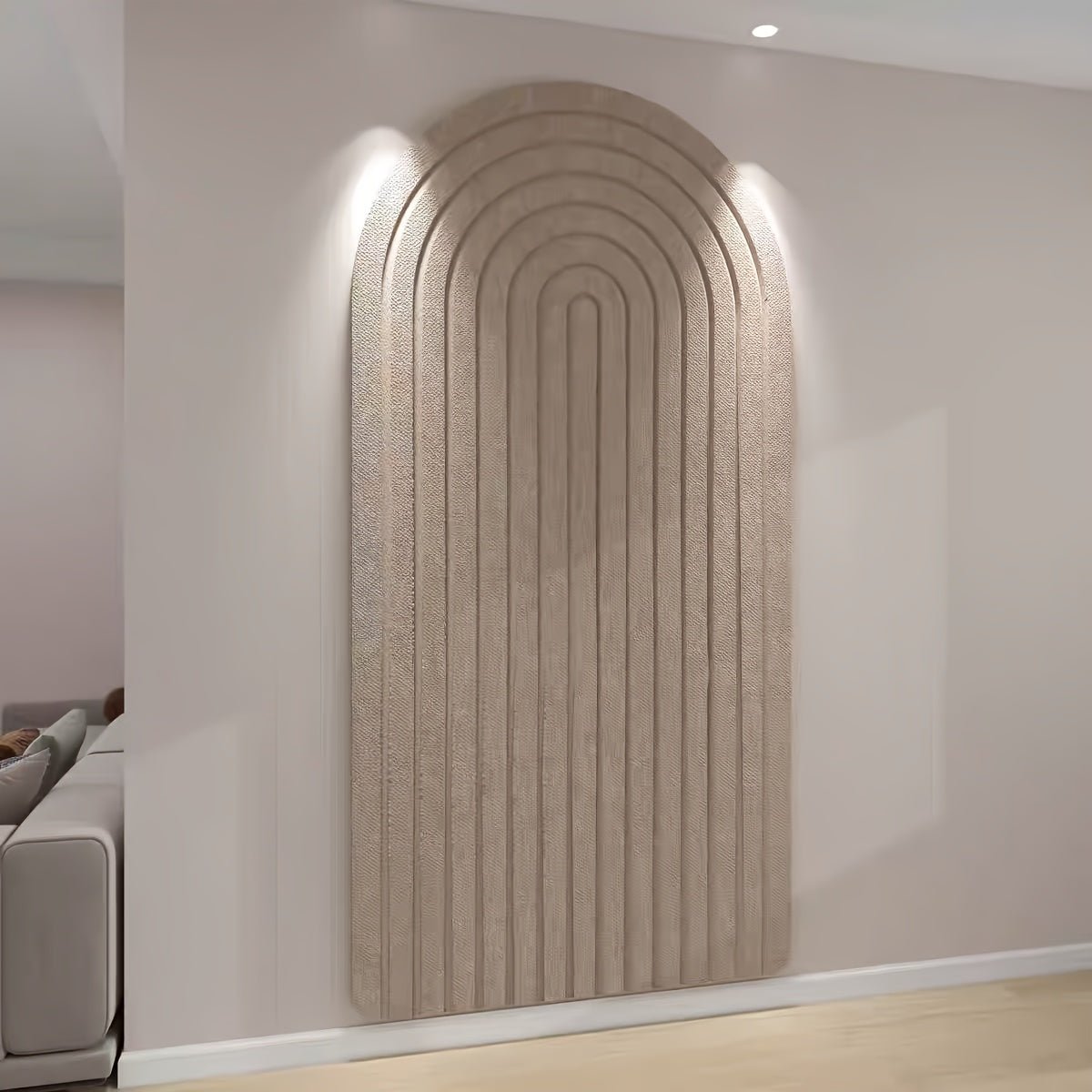 PINSCAPE – Gebogen Vilt Organizer Prikbord voor Decoratieve Wanddecoratie