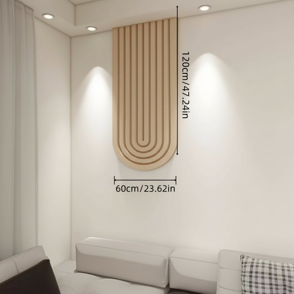PINSCAPE – Gebogen Vilt Organizer Prikbord voor Decoratieve Wanddecoratie