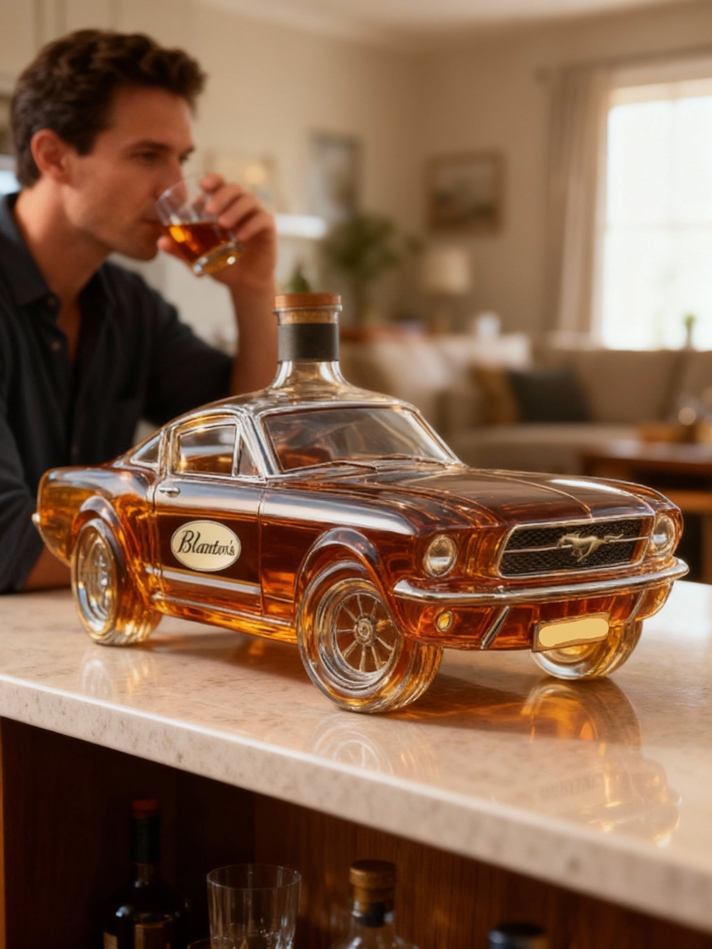 Auto Vorm Whiskey Decanteur