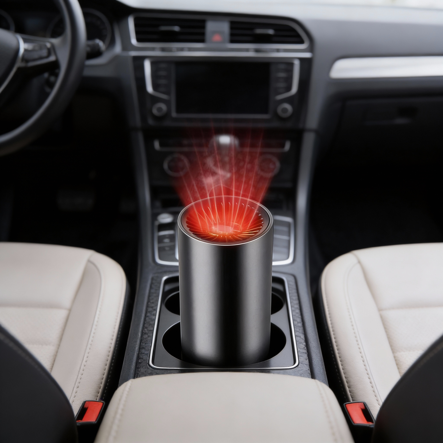 Snelle Verwarmingsbeker Vorm Auto Warme Lucht Blazer - Snelle Verwarming & Koeling Verstelbare 360 Graden Rotatable Plug en Gebruik voor Auto, SUV, RV en Vrachtwagen