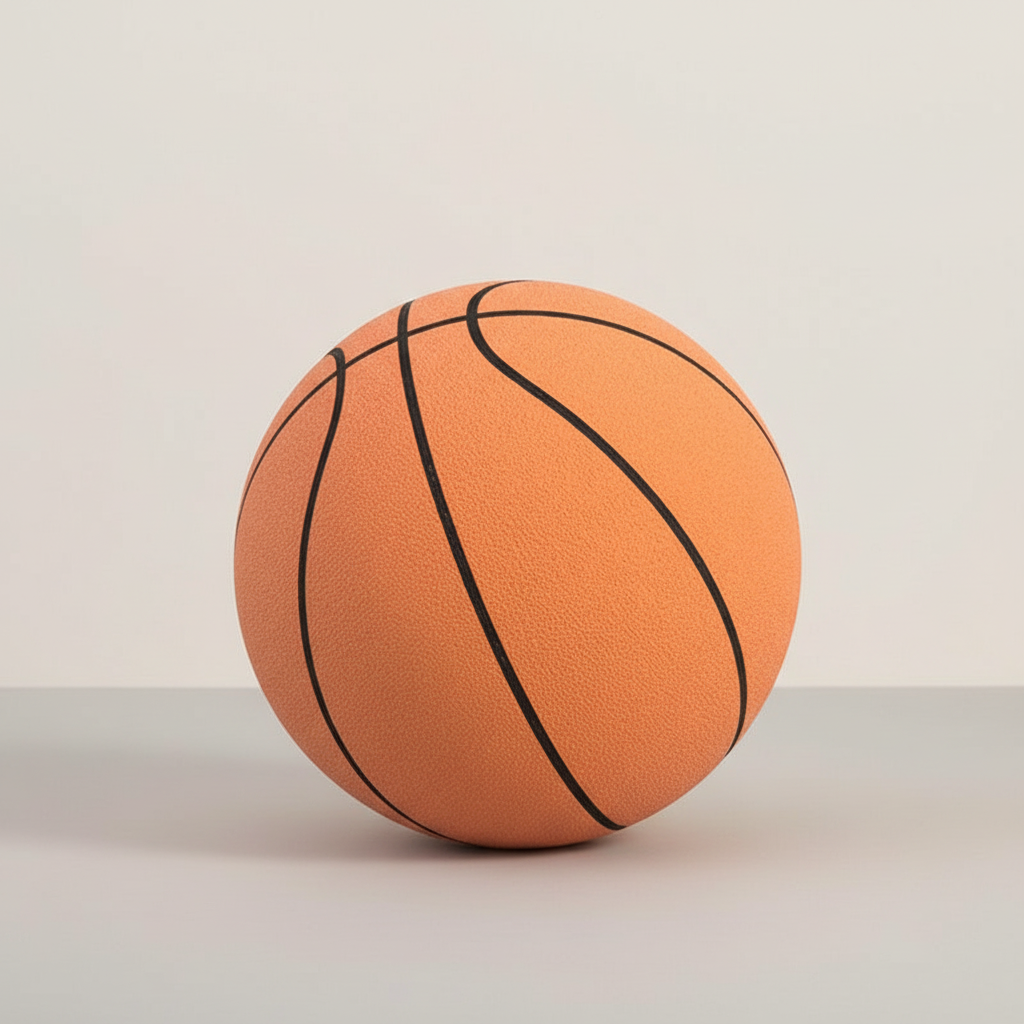 Professionele Stille Basketbal | Geluidsloze Schuimtechnologie | High-Density Indoor Trainingsbal | Optimale Sprongkracht | Veilig & Buurtvriendelijk