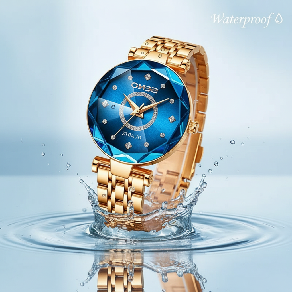 Sterren Vrouwen RVS Horloge
