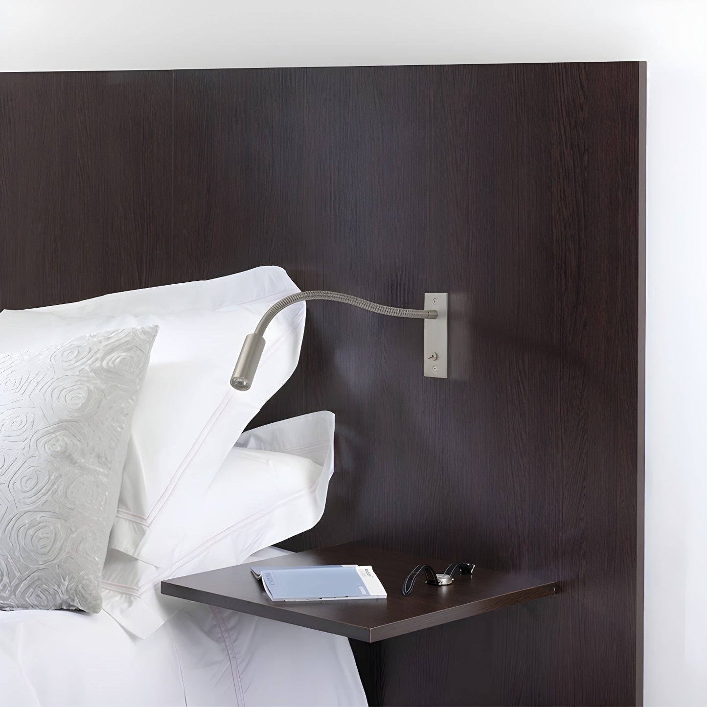 Verstelbare Gooseneck Metalen Wandlamp met Cilindrische Kop