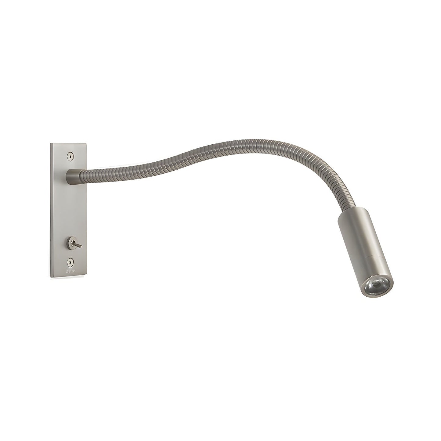 Verstelbare Gooseneck Metalen Wandlamp met Cilindrische Kop