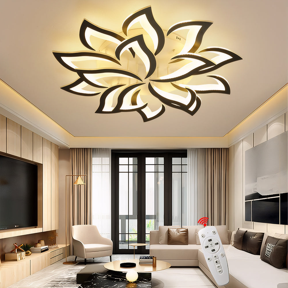 Floralis | Elegante Moderne Bloemen Plafondlamp met LED